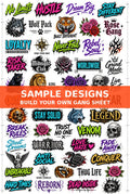 Custom Gang Sheet