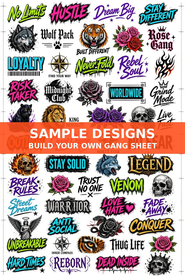 Custom Gang Sheet